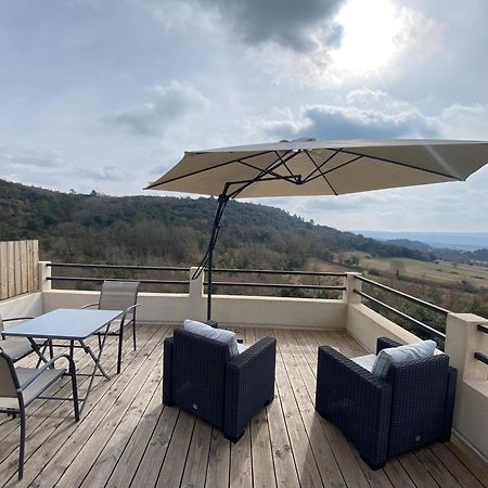 Studio Au Calme, Grande Terrasse Avec Vue Vallee Ginasservis Eksteriør bilde